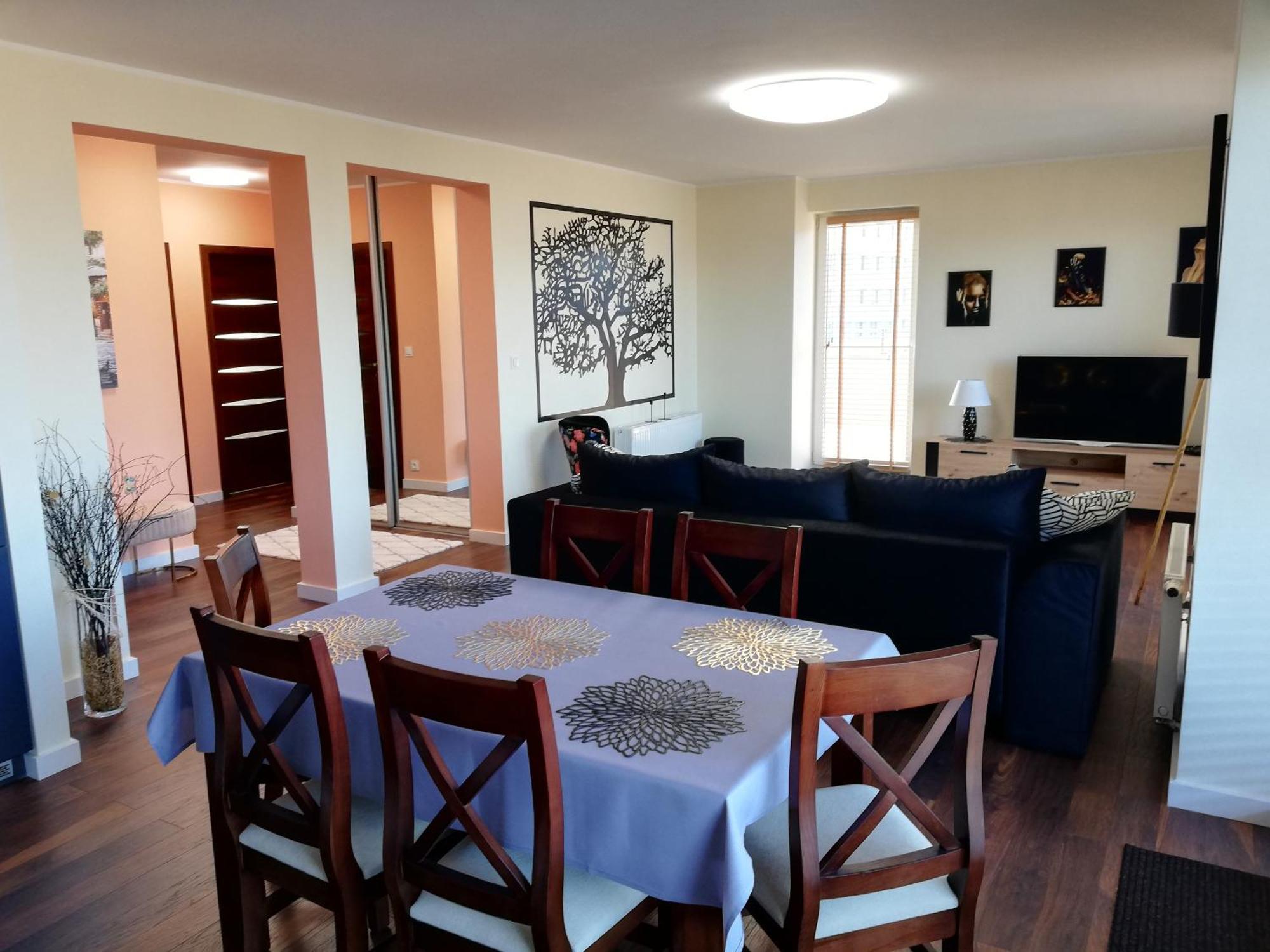 Apartament 80M2 Z 70M2 Tarasem -W Pelni Wyposazony - Wyjatkowe Centrum Miasta Wloclawek Ngoại thất bức ảnh